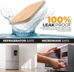 4 Pack Glass Food Storage Containers wit... - Image 8