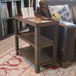 Décor Therapy Trace Table, British Brown - Image 3