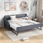 KoiHome Twin Size Upholstery Daybed with... - Image 2