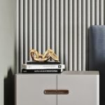 FJS Modern Gold Ceramic Chain Statue, Ho... - Image 4