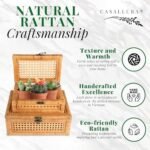 CASALLURA Handcrafted Rattan and Cane Re... - Image 4
