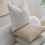 DEZENE Textured Boucle Throw Pillow Cove... - Image 6
