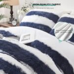 Newspin Plush Shaggy Duvet Cover Queen,F... - Image 4