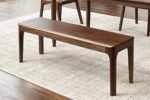 MU RONG Dining Bench, Wood Bench Solid U... - Image 9