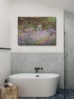 Irises in Monet's Garden, 1900 by Claude Monet Can... - Image 4