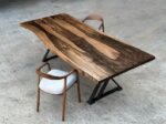 Classic Wooden Live Edge Table Top Solid... - Image 2