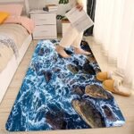 Sea Stones Print 17MM Thick Memory Foam ... - Image 2