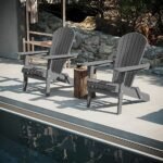 Folding Adirondack Chairs Set of 2, All-... - Image 3