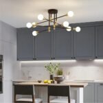Mid Century Sputnik Chandelier, Modern S... - Image 2