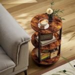 Frylr Small Round Side Table Set of 2,So... - Image 3